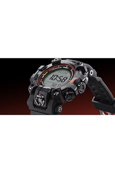 Casio G-SHOCK Mudman Solar GW-9500MEC-1ER, black, solar mechanism, waterproof 200m, rubber strap