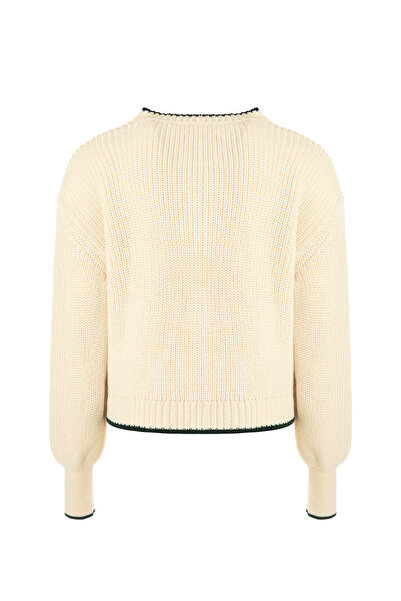 F&K 3X2 Crew Neck Cotton Cardigan