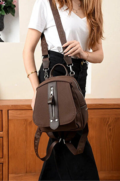 Just Polo Women's Luxury Backpack Shopper with Adjustable Straps Suitable for...