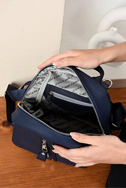 Just Polo Women's Luxury Backpack Shopper with Adjustable Straps Suitable for Daily Use