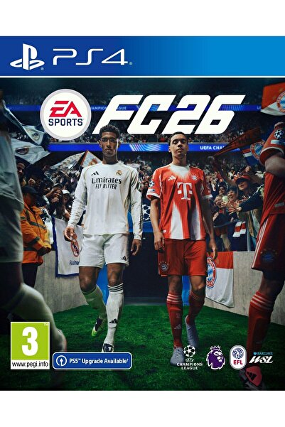 EA Sports Fc 26 Ps4 Oyun - Türkçe - Süper Lig - Orijinal - Lisanslı Cd