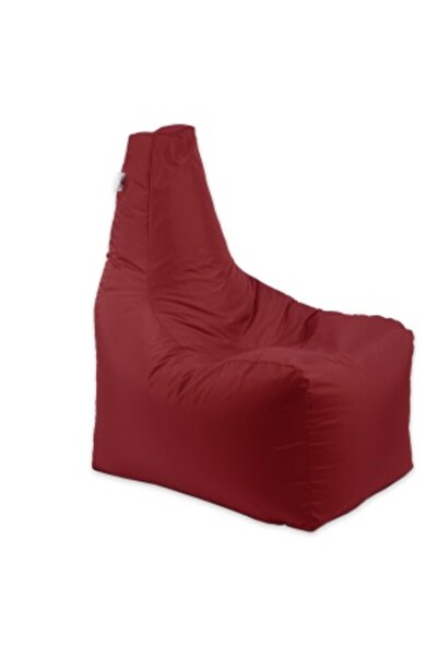 Pufrelax Fotoliu puf, Sunlounger EVO XL, umplutura de burete Memory Mix, material impermeabil, Rosu