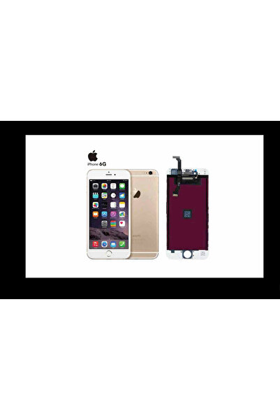 iphone شاشة ايفون 6 ابيض