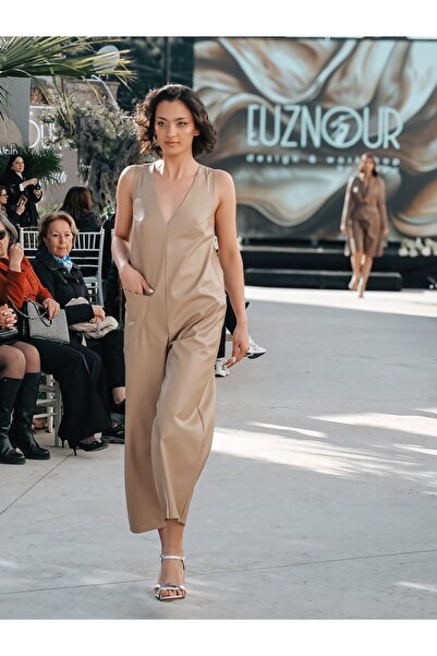 Euznour Nude Deri Tulum