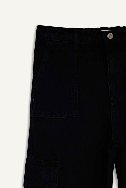 DeFacto Girls Wide Leg Cargo Wide Leg Jeans Pants E5880A825Au
