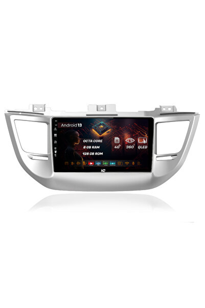 HUB64 Navigatie Hyundai Tucson (2004-2009), Android 13, Octacore, Slot Sim 4G