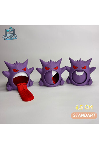 OZKA3D Pokemon Gengar Standart Boy Hareketli Figür
