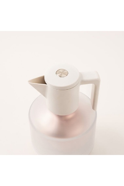 Dallaty Safa'a white plastic vacuum flask 1.0L