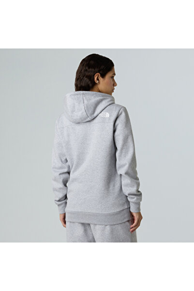 THE NORTH FACE W Simple Dome Regular Hoodie Γυναικείο φούτερ σε γκρι χρώμα Nf0a89eydyx1