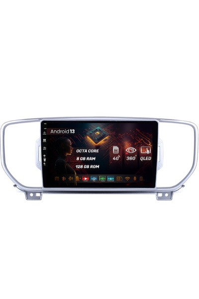 HUB64 Navigatie Hyundai Santa Fe (2018-Prezent), Android 13, Octacore, Slot S...