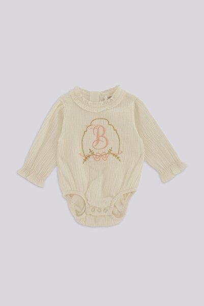 Layette BG Store Kız Bebek Ekru Bluz