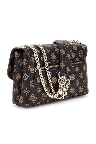 Guess Access Women's Brown Shoulder Bag Hwpg7208200-Mlo