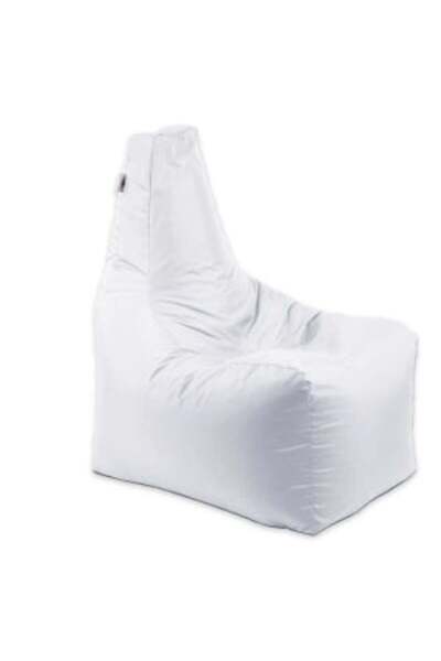 Pufrelax Fotoliu tip Scaun Sunlounger EVO XL, Material impermeabil - Alb