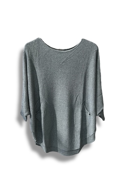 SUMEF بلوزة تريكو مرسيريزد كبيرة الحجم - مقاسات متوافقة من 38 إلى 52 - سترة ف...