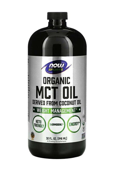 now SPORTS زيت MCT العضوي 32 أونصة سائلة (946 مل)