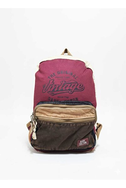 DARK COTTON RABEL BAG Sırt Çantası