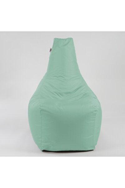 Pufrelax Fotoliu puf, Sunlounger EVO XL, umplutura de burete Memory Mix, material impermeabil, Verde menta