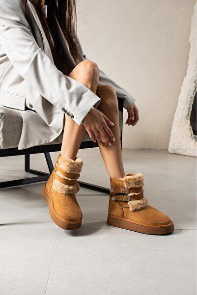 MERVESTORE Cizme cu cataramă înaltă