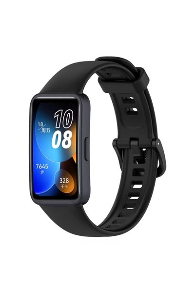 digital-play Curea de schimb compatibilă cu Huawei Band 8 Neagră