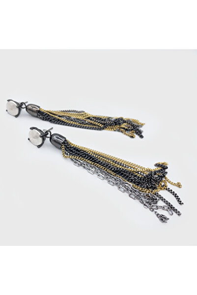 MOONGLOW ACCESSORIES Long earrings with chains