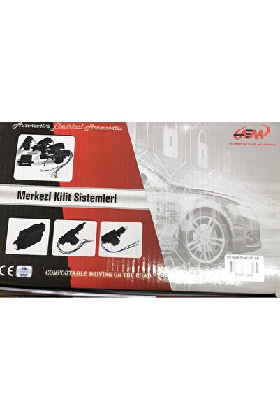 AEM MERKEZİ KİLİT SETİ 4 KAPI