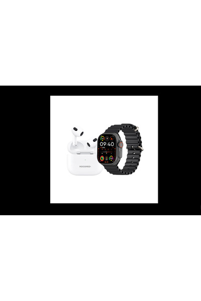 MOOGMAX Moog Max Watch and AirPods 4 Package, comprehensive package: smart watch and wireless earphones