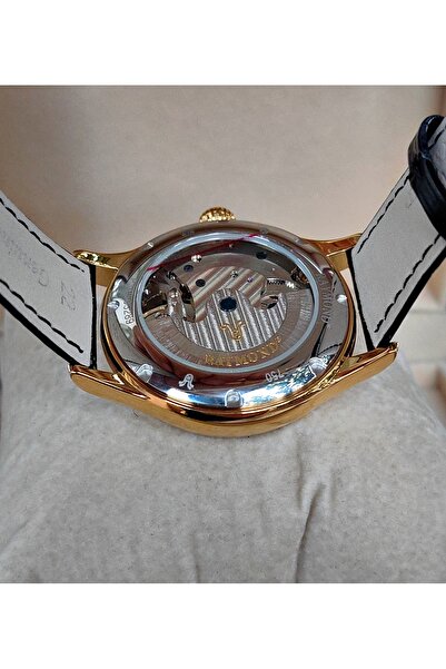 Raymond Gold Black Automatic Men's Wristwatch