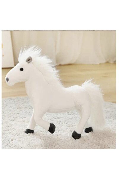 MASHASHOP Plus Horse, realistic, white, 27 cm