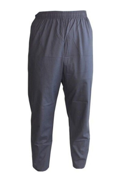 BERAT Linen Shalwar Trousers - Smoked Color - Size 3 - Comfortable Loose Trousers - Prayer Pants -