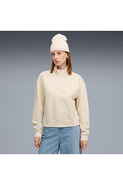 Puma Class Half-Zip Crew Kadın Yetişkin Sweatshirt