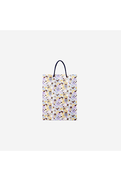 Flying Tiger Copenhagen Kır Çiçeği Desenli Kağıt Çanta