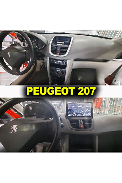 CarSmarT PEUGEOT 207/206+ 2006/2012 9 İNÇ 6-64 PRO MODEL QLED EKRAN