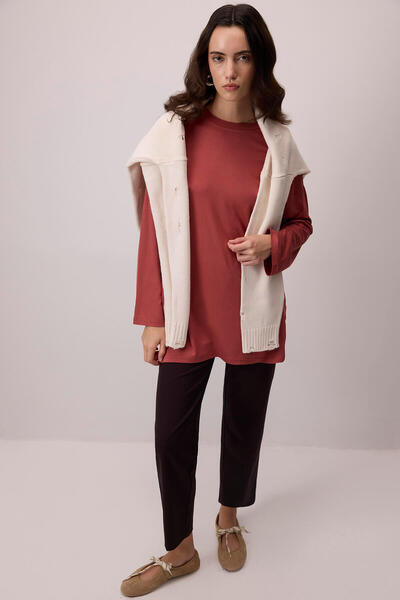 Touché Privé T Sleeve Viscose Tunic
