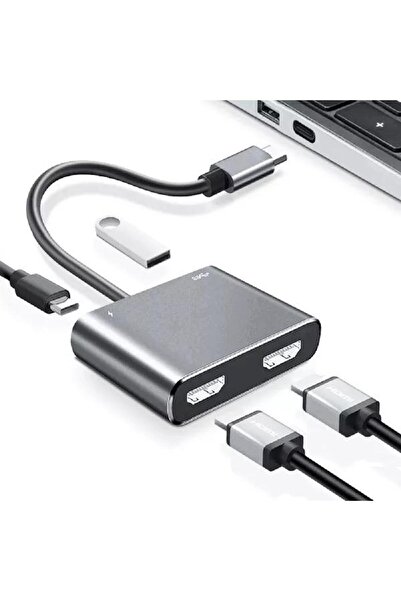 Max&Max موزع USB-C 4 في 1 من ماكس آند ماكس