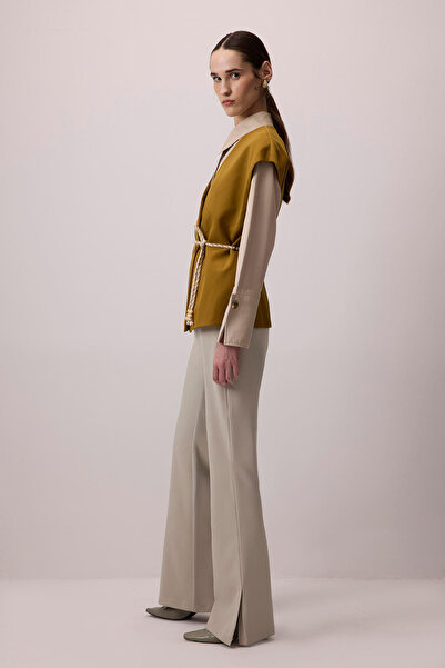 Touché Privé Wicker Belted Vest