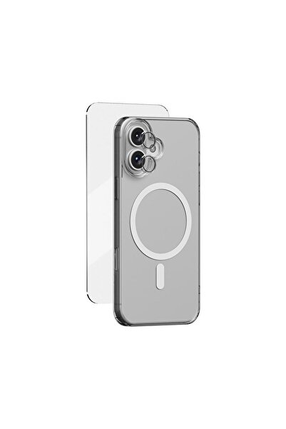 trands جراب هاتف iPhone 16 واقي شاشة وواقي عدسة 3 في 1 TR-BD1631