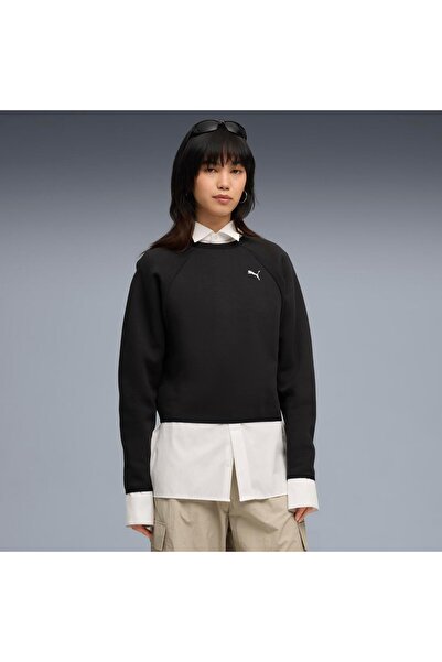 Puma Evostrıpe Comfort Short Crew Women's Adult Sweatshirt