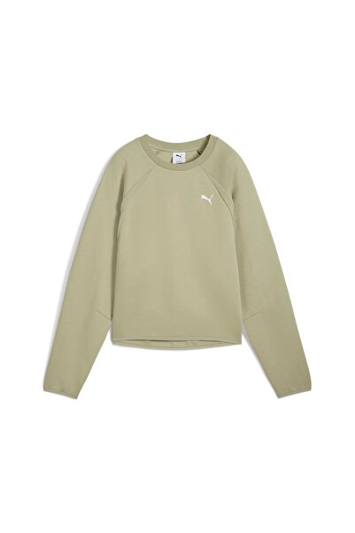 Puma Evostrıpe Comfort Short Crew Kadın Yetişkin Sweatshirt