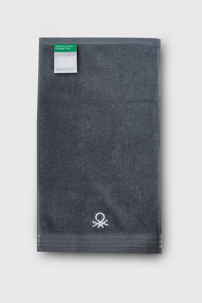 Benetton Home Bath Towel Hand Face Body Dark Gray 100% Cotton 70X140 cm Bath Towel