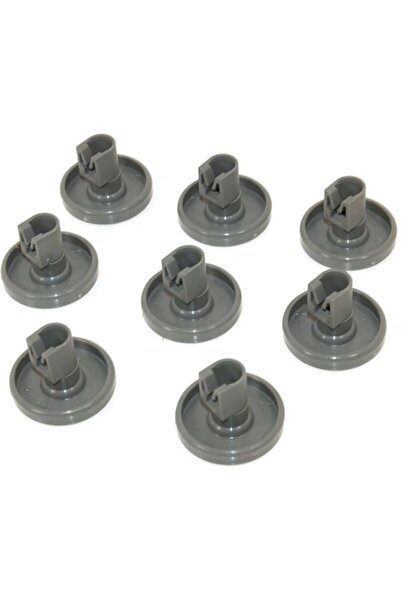 e-SWC Set of 8 lower basket wheels e-SWC® for Electrolux / AEG / Zanussi / Ik...