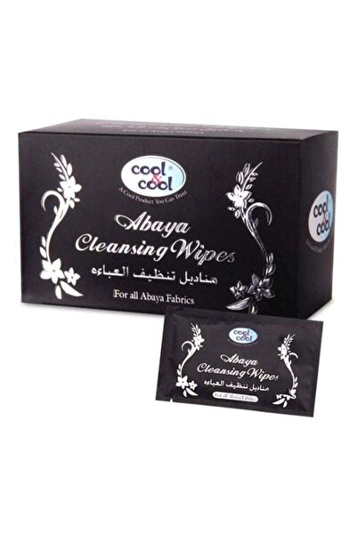 COOL & COOL Pack Of 12 Abaya Cleansing Wipes One Size
