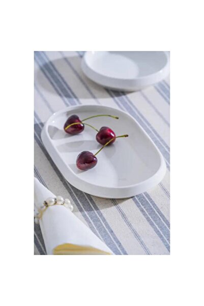 ACAR Rumi Oval Kayık Tabak - 20 cm MST526