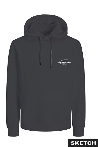 Jack & Jones Muška majica sa kapuljačom i otisnutim logotipom - Boost