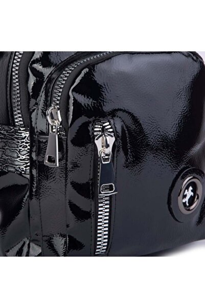 KENNZ Nas 1018 Women's Convertible Backpack and Shoulder Bag Stylish Large Zippered Bag (24X31X14 cm)