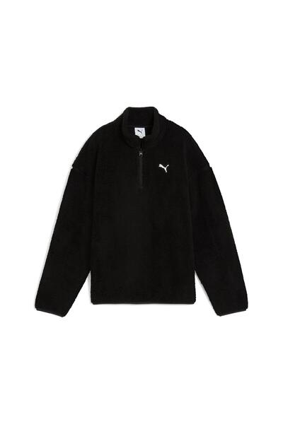 Puma Ess Elevated Half-Zip Crew Women's Adult Sweatshirt