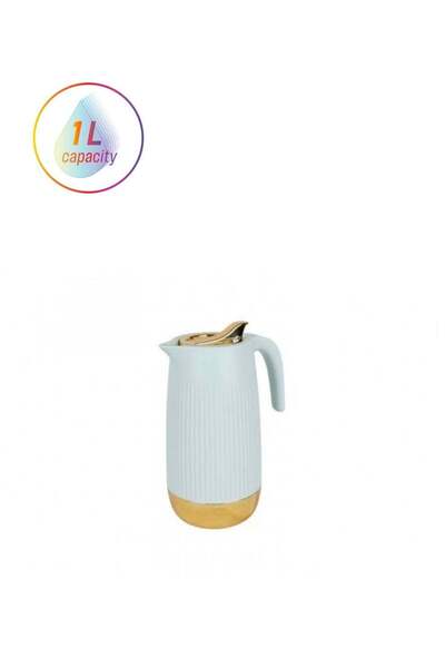 HOMEVEO ترمس شاي أو قهوة كروس - 1 لتر