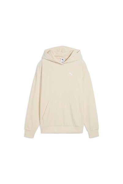 Puma Hanorac cu glugă din velur Ess Elevated pentru femei, pentru adulți