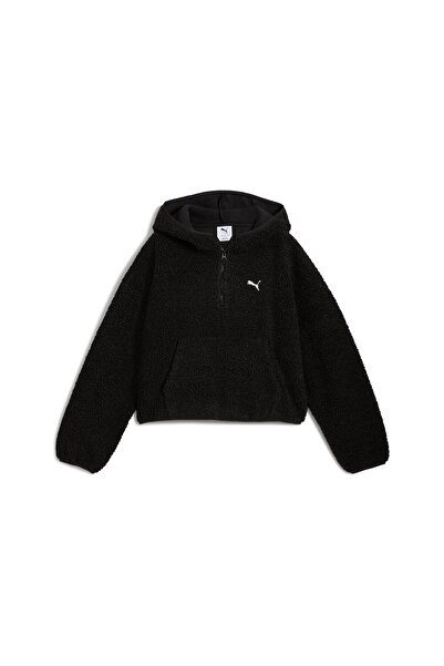 Puma Wardrobe Ess Polar Fl Hoodie Kadın Yetişkin Sweatshirt