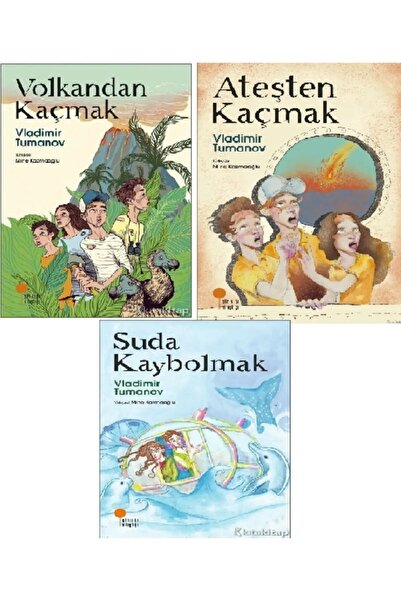 Kronik Kitap Volkandan Kaçmak - Suda Kaybolmak - Ateşten Kaçmak - Vladimir Tu...