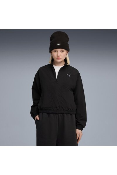 Puma Her Woven Half-Zip Crew Kadın Yetişkin Sweatshirt